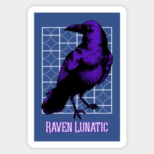 Raven Lunatic Sticker